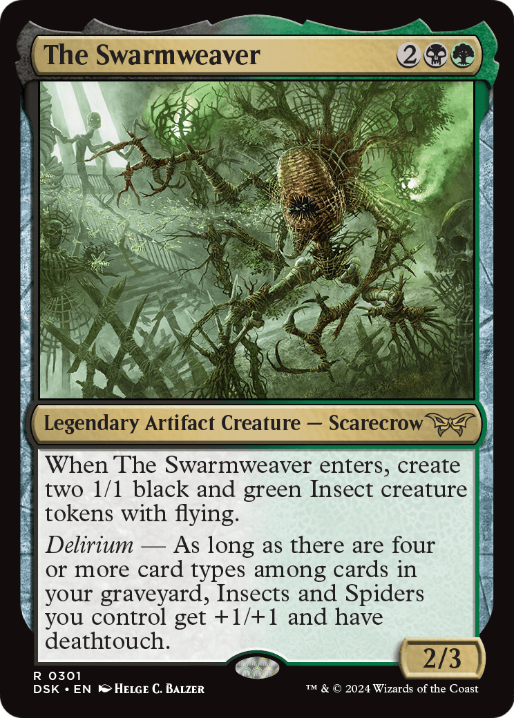 The Swarmweaver (DSK-301) [Duskmourn: House of Horror]