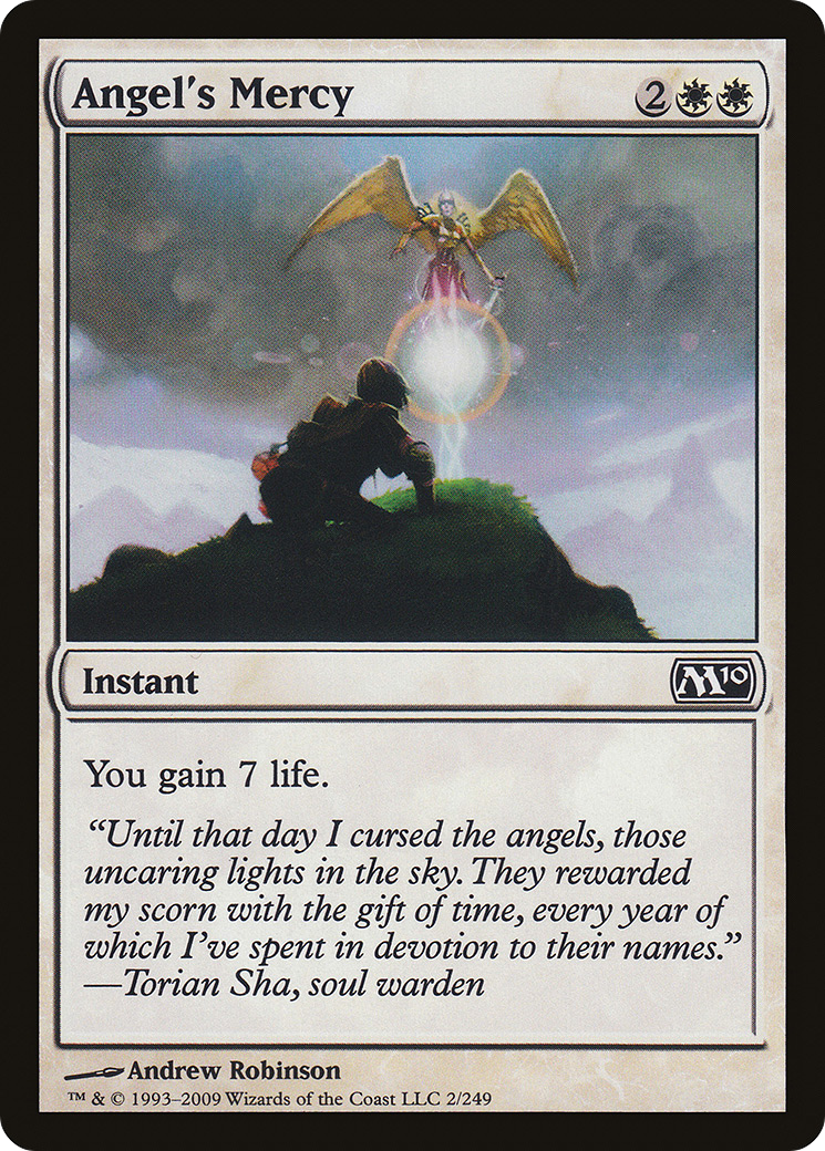 Angel's Mercy (M10-002) [Magic 2010] Foil
