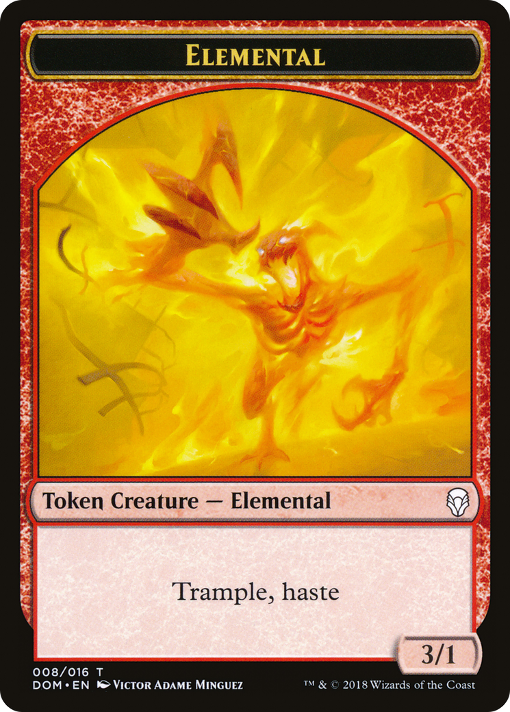 Elemental Token (DOM-008) [Dominaria Tokens]