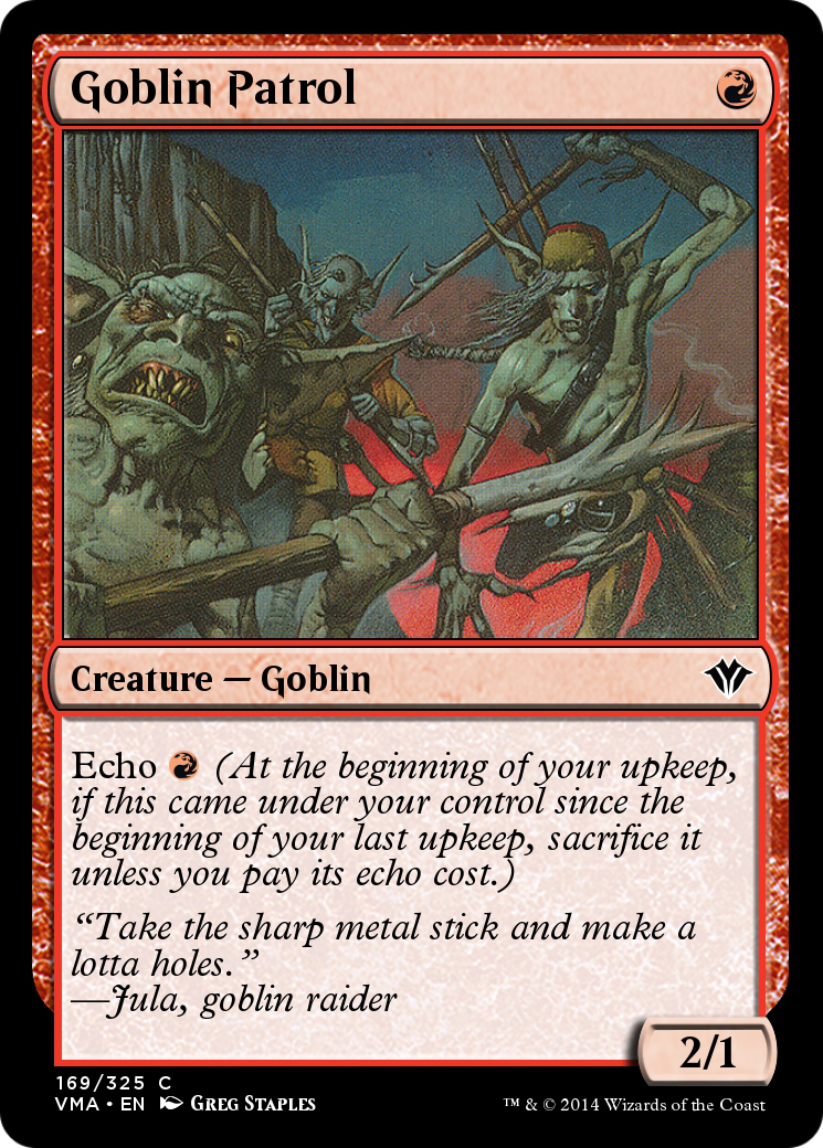 Goblin Patrol (VMA-169) [Vintage Masters]