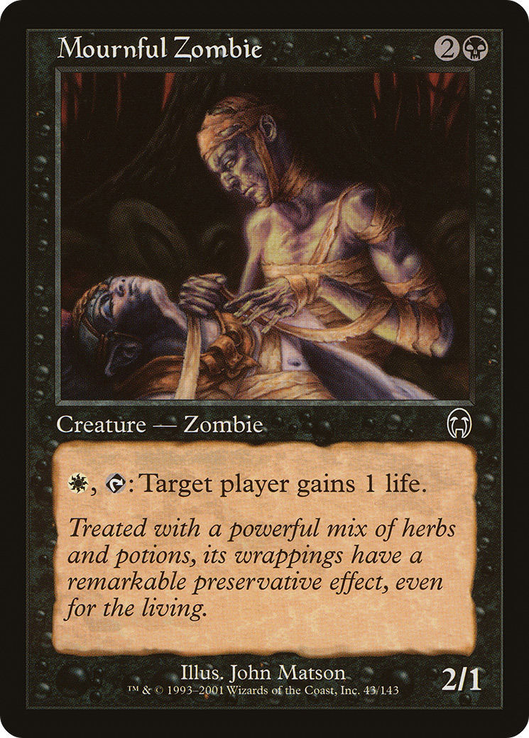 Mournful Zombie (APC-043) [Apocalypse]