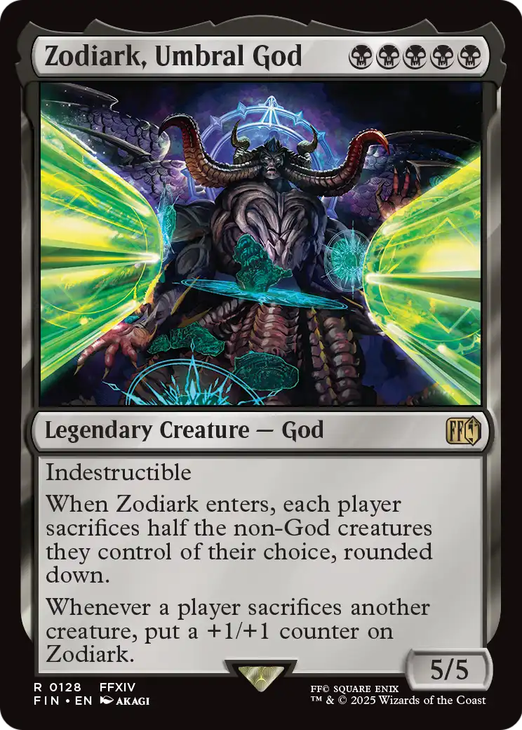 Zodiark, Umbral God (FIN-128) [FINAL FANTASY] Foil