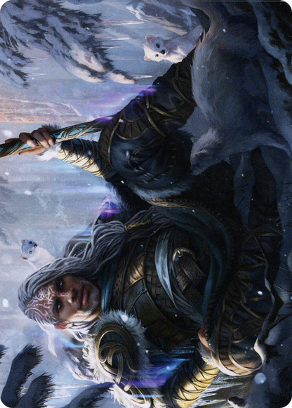 Jorn, God of Winter // Jorn, God of Winter (ASKHM-047) (Borderless) [Art Series: Kaldheim] Foil