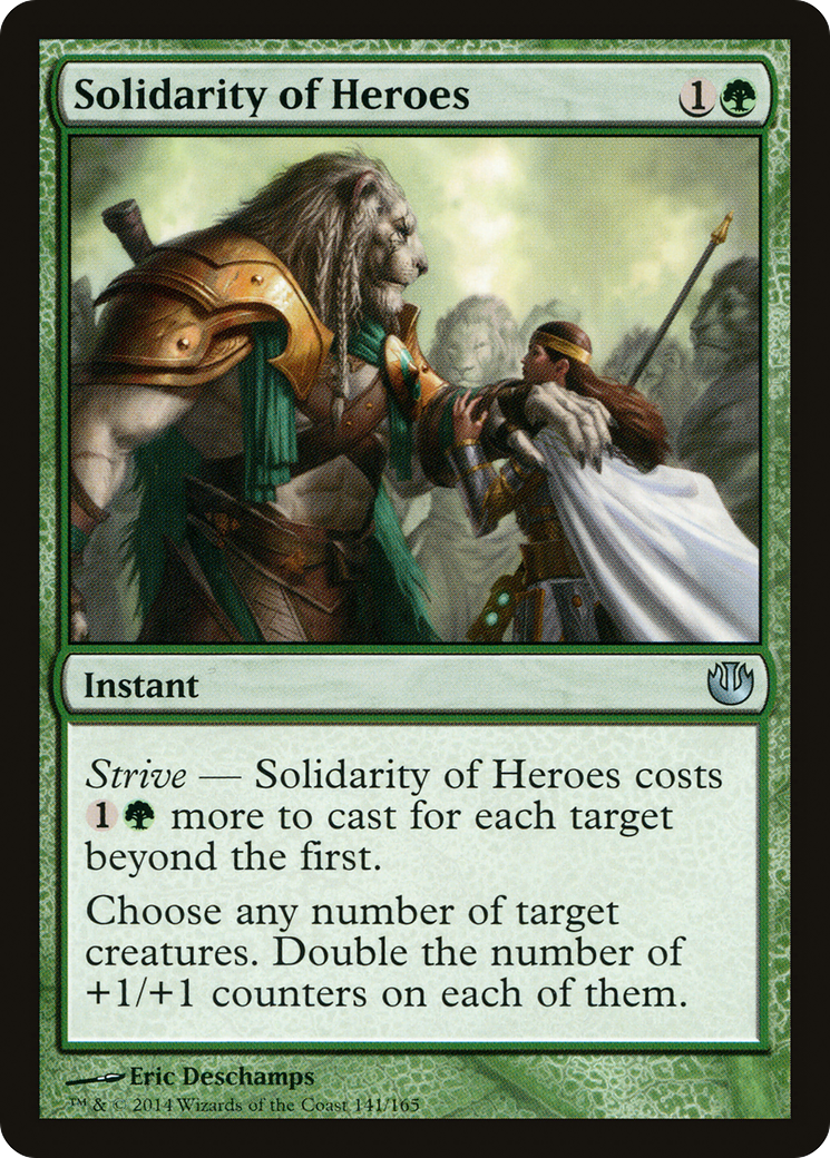 Solidarity of Heroes (JOU-141) [Journey into Nyx] Foil