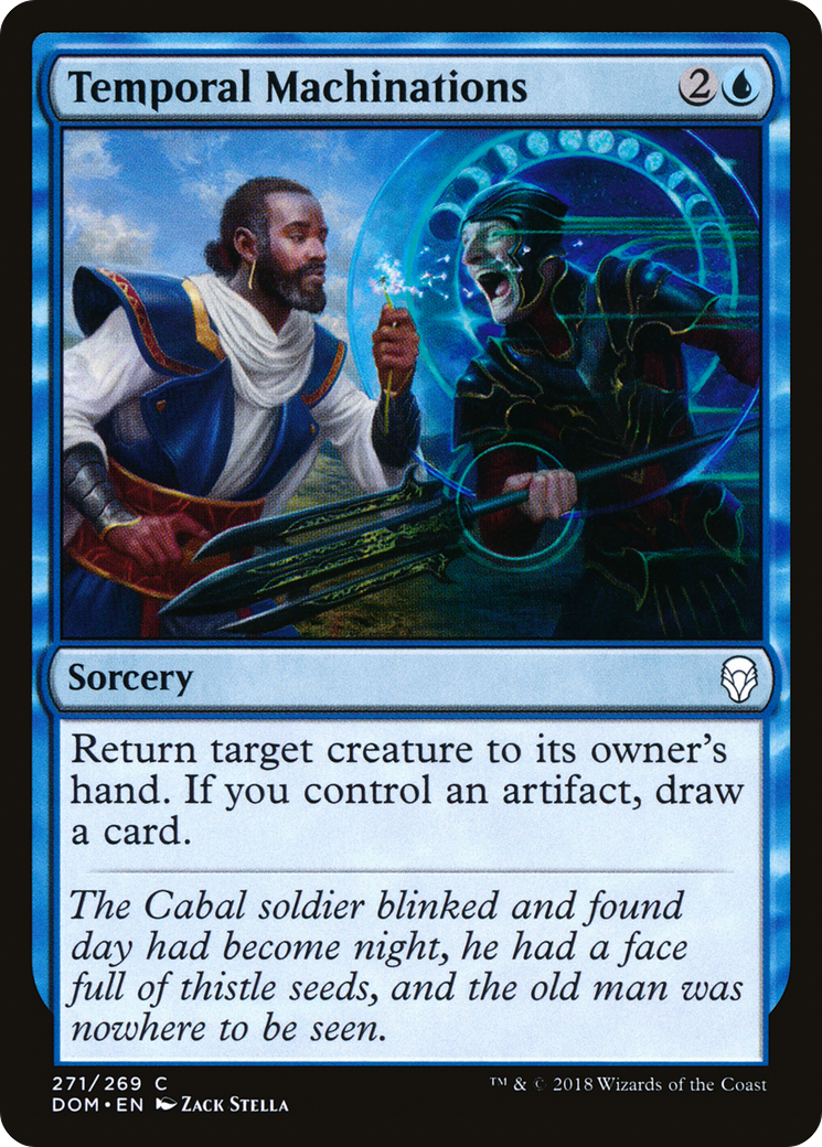 Temporal Machinations (DOM-271) [Dominaria]