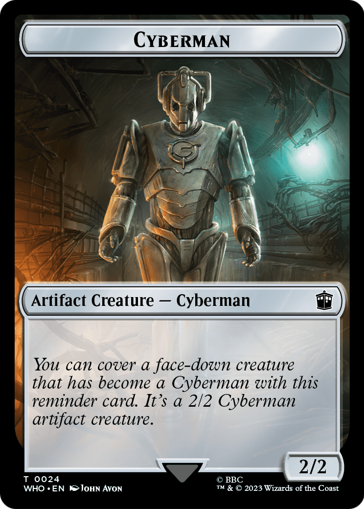 Cyberman (TWHO-024) [Doctor Who Tokens] Foil