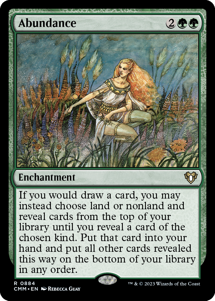Abundance (CMM-884) [Commander Masters]