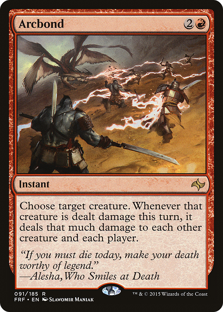 Arcbond (FRF-091) [Fate Reforged] Foil