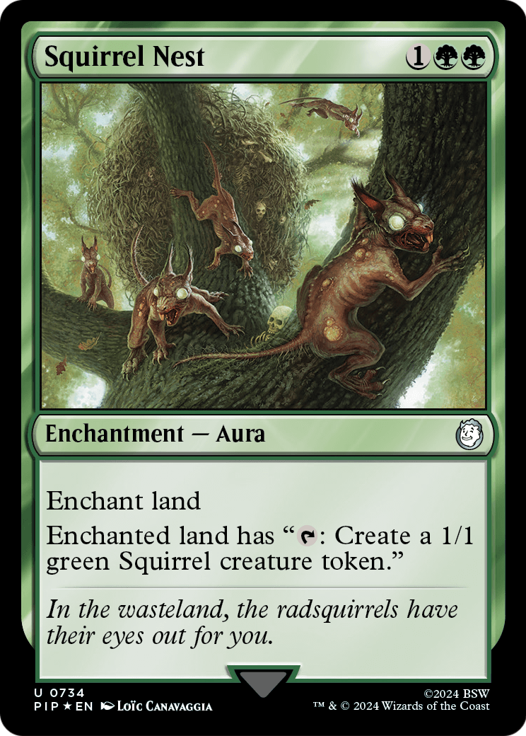 Squirrel Nest (Surge Foil) (PIP-734) [Fallout] Foil