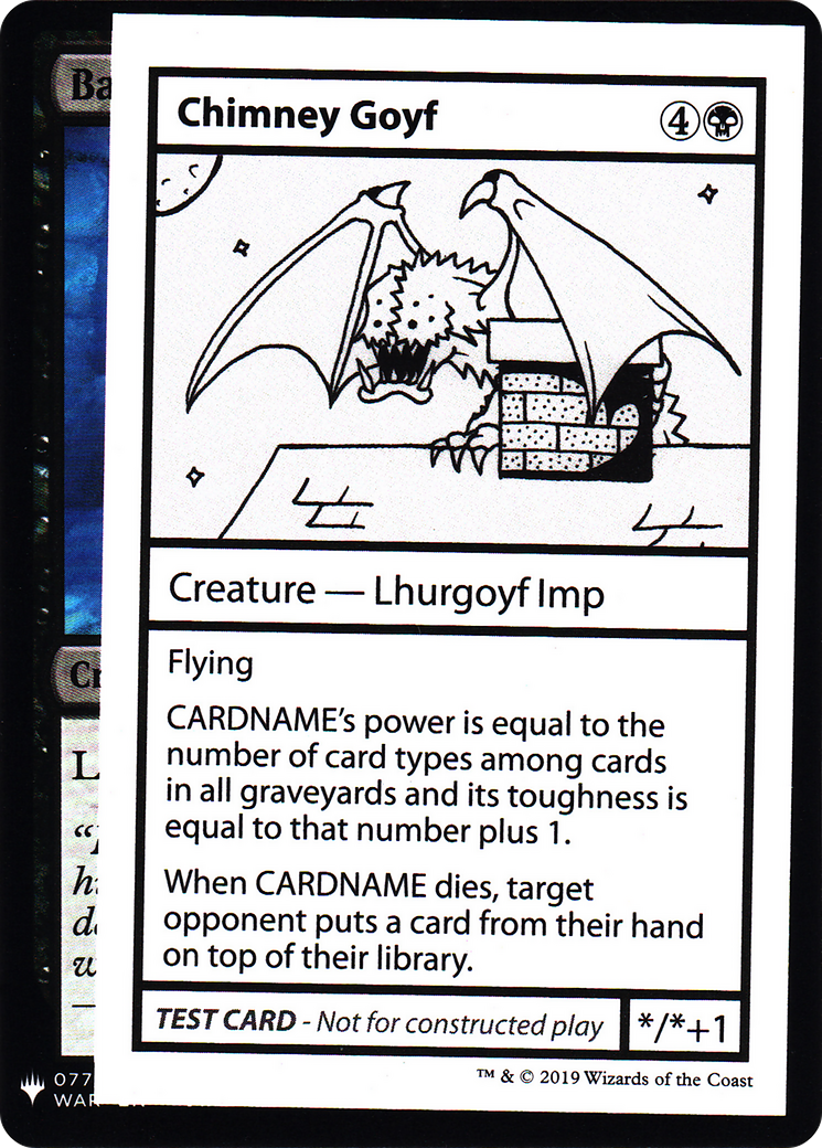Chimney Goyf [Mystery Booster Playtest Cards 2019]