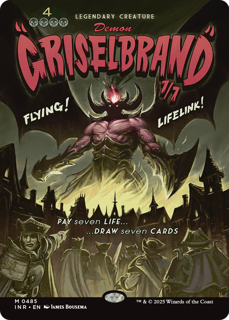 Griselbrand (Showcase) (INR-485) (Borderless) [Innistrad Remastered]