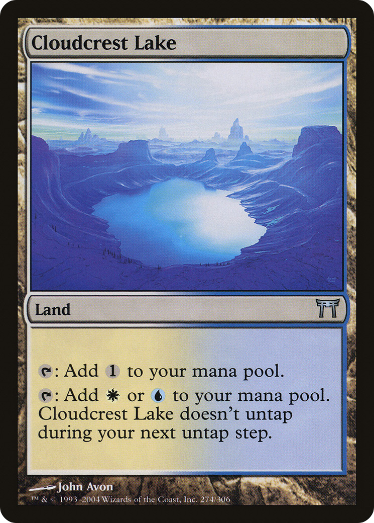 Cloudcrest Lake (CHK-274) [Champions of Kamigawa] Foil