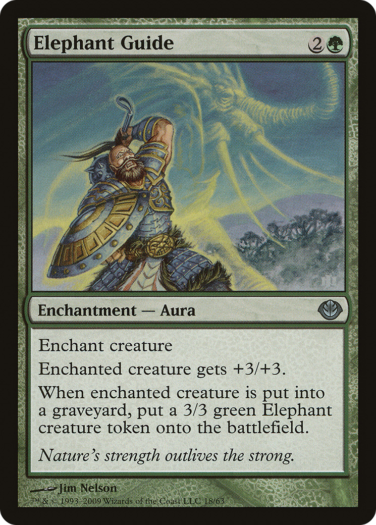 Elephant Guide (DDD-018) [Duel Decks: Garruk vs. Liliana]
