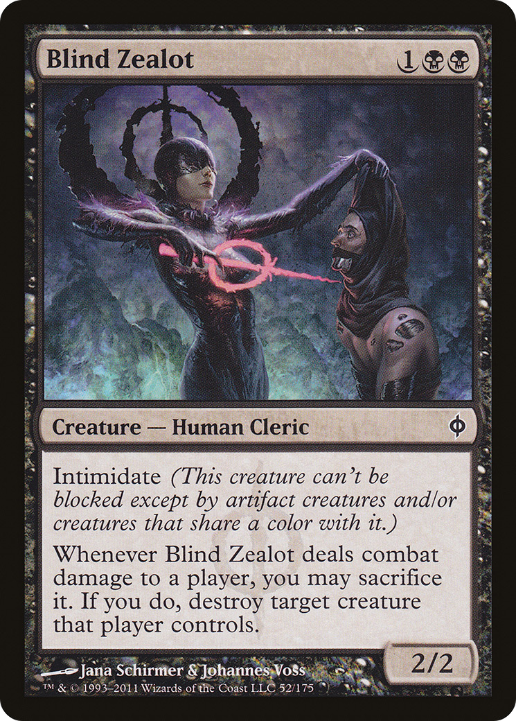 Blind Zealot (NPH-052) [New Phyrexia]
