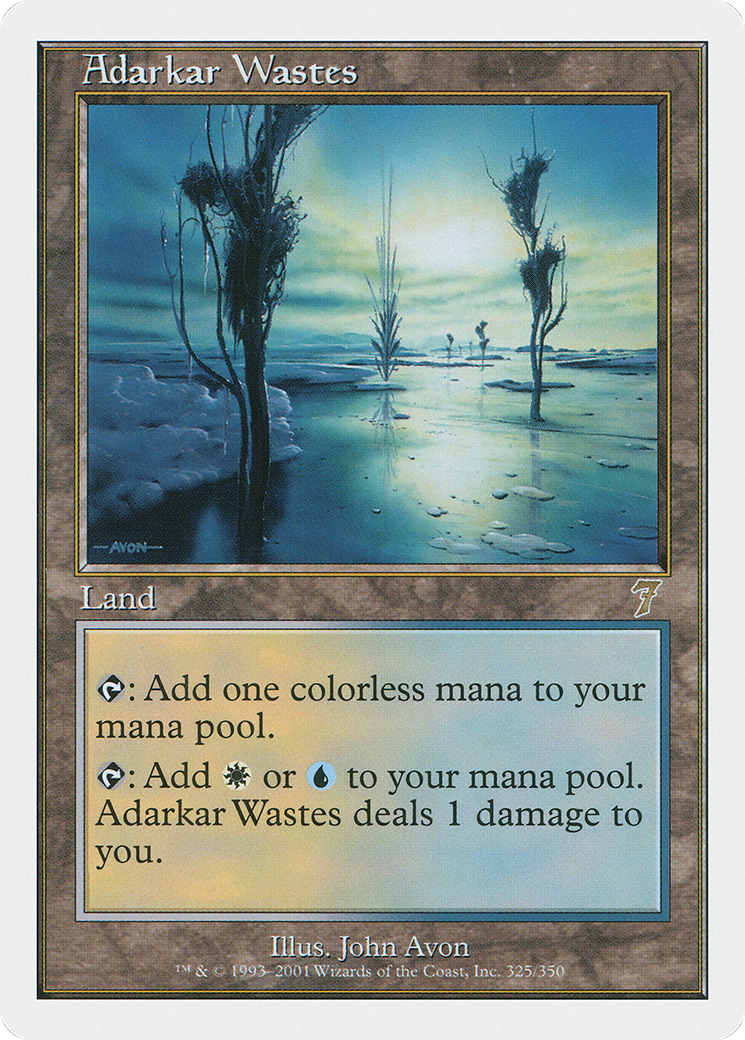 Adarkar Wastes (7ED-325) [7th Edition]