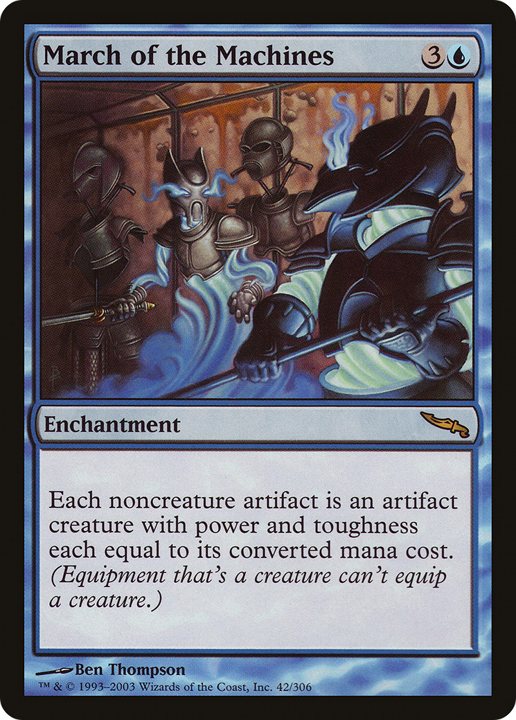 March of the Machines (MRD-042) [Mirrodin] Foil