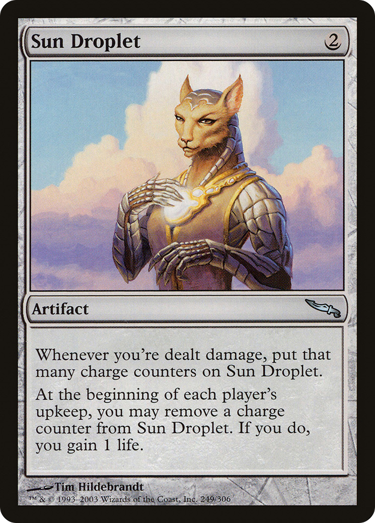 Sun Droplet (MRD-249) [Mirrodin] Foil