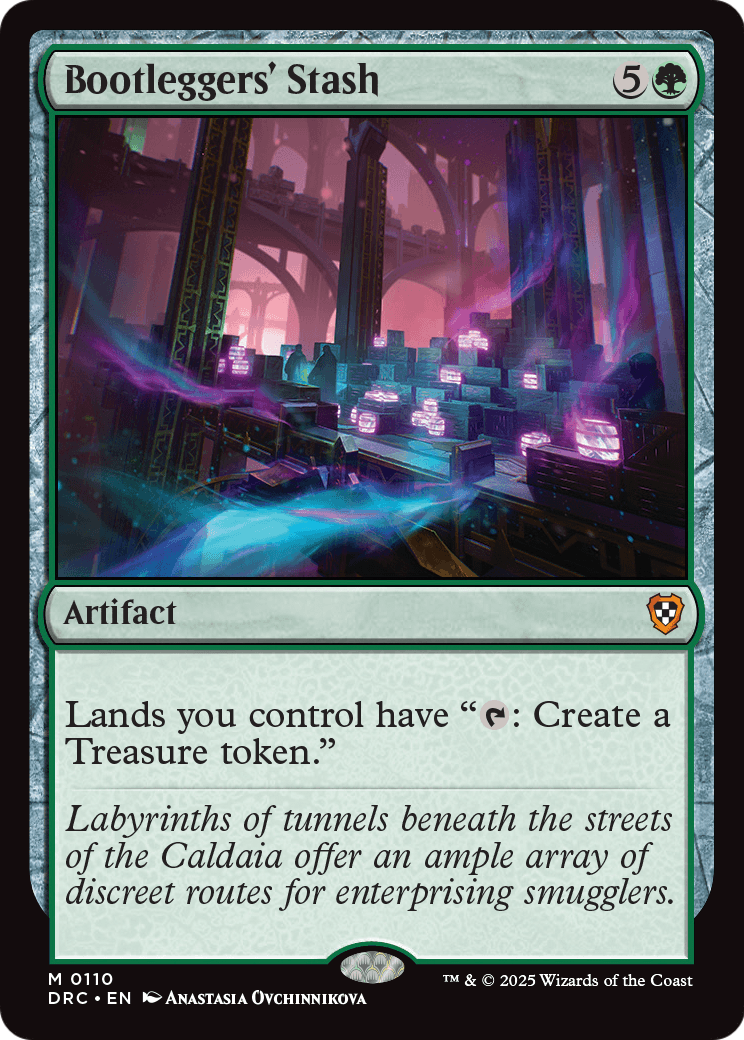 Bootleggers' Stash (DRC-110) [Commander: Aetherdrift]