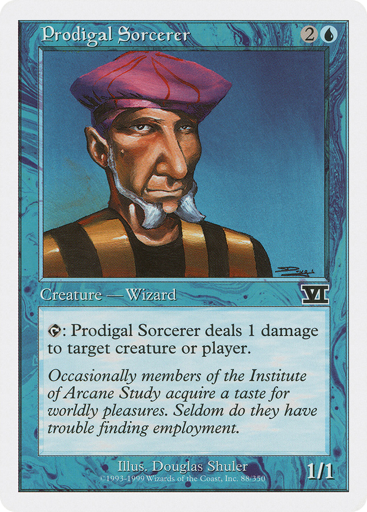 Prodigal Sorcerer (6ED-088) [Classic Sixth Edition]