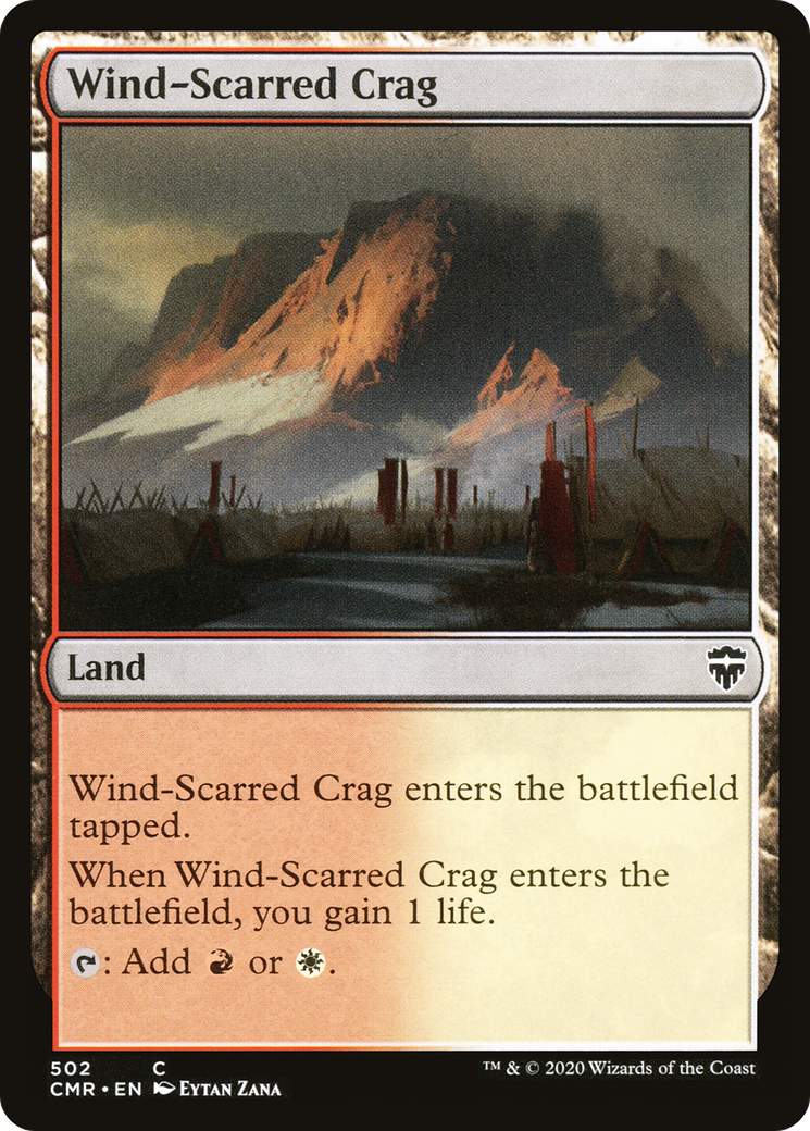 Wind-Scarred Crag (CMR-502) [Commander Legends]