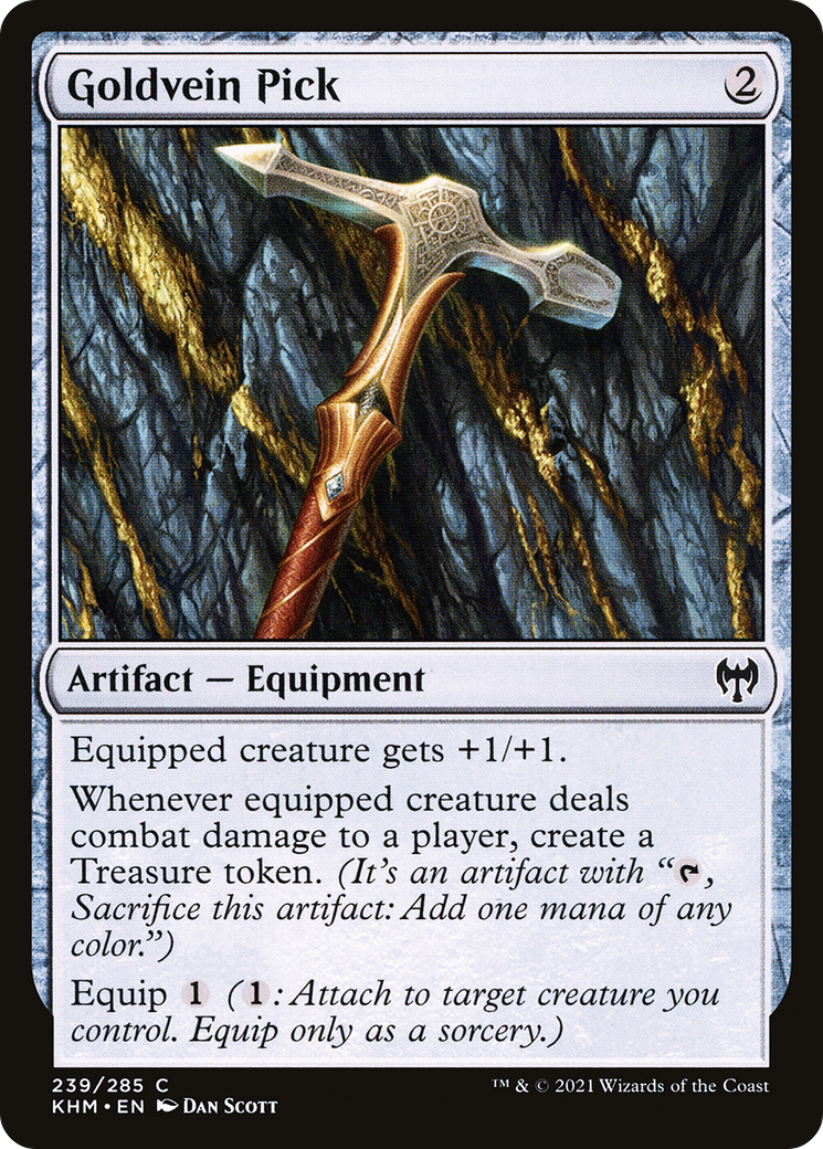 Goldvein Pick (KHM-239) [Kaldheim]