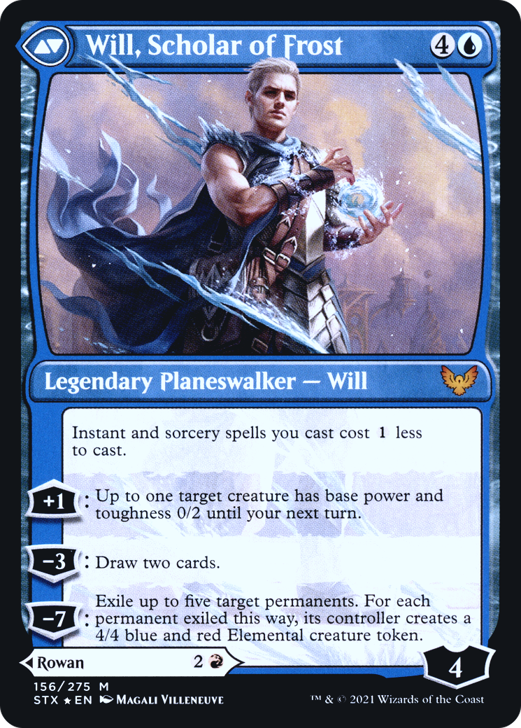 Rowan, Scholar of Sparks (PRE-156S) [Strixhaven: School of Mages Promos] Foil