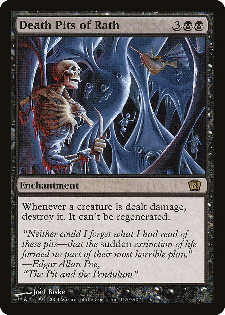 Death Pits of Rath (8ED-125) [8th Edition] Foil