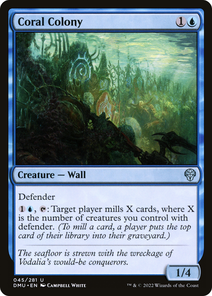 Coral Colony (DMU-045) [Dominaria United] Foil