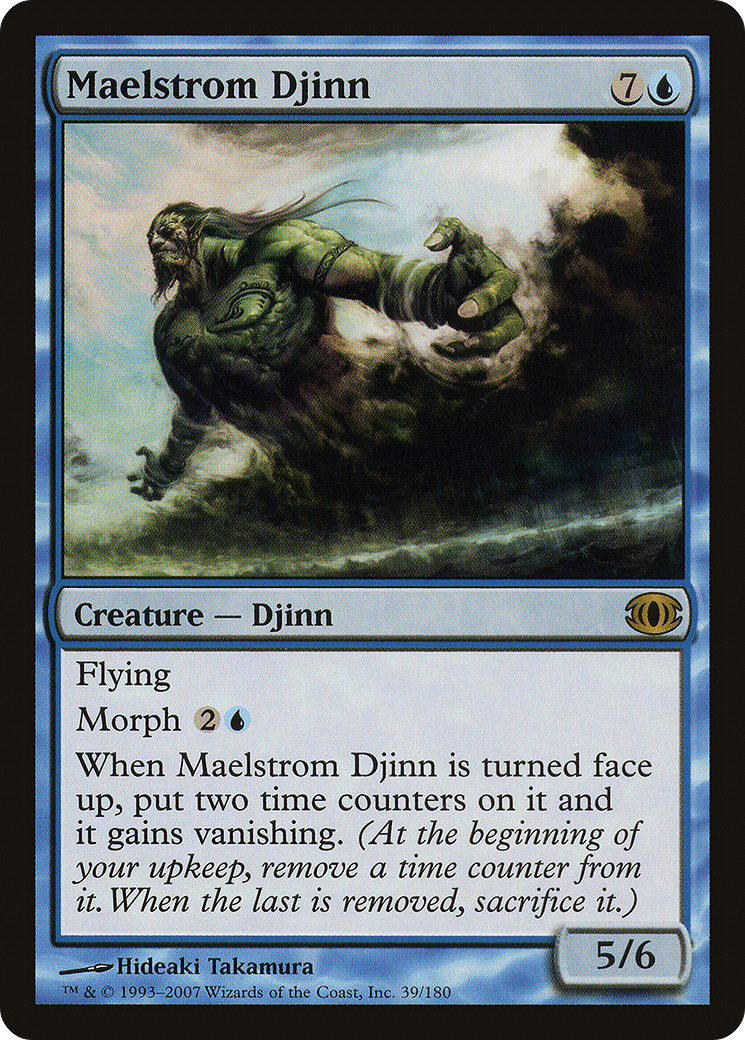 Maelstrom Djinn (FUT-039) [Future Sight] Foil