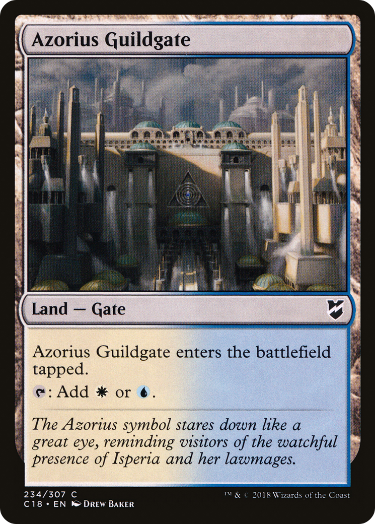 Azorius Guildgate (C18-234) [Commander 2018]