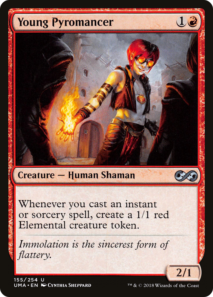 Young Pyromancer (UMA-155) [Ultimate Masters] Foil