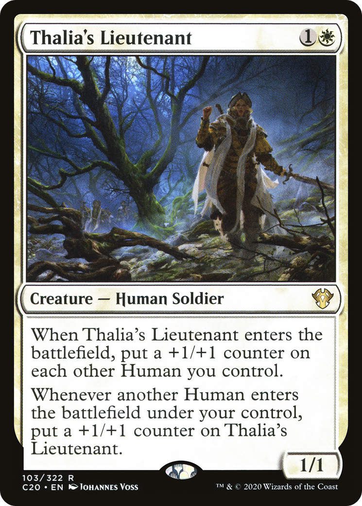 Thalia's Lieutenant (C20-103) [Commander 2020]