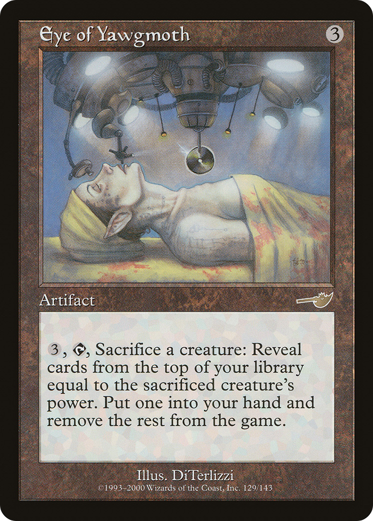 Eye of Yawgmoth (NMS-129) [Nemesis] Foil