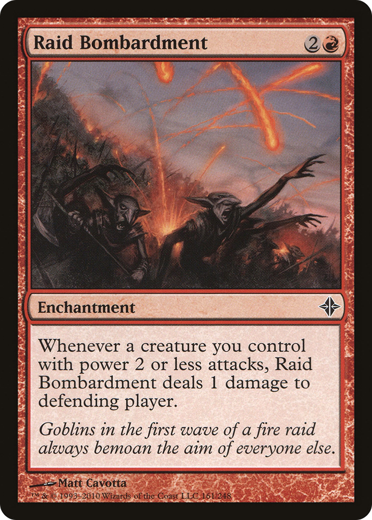 Raid Bombardment (ROE-161) [Rise of the Eldrazi]