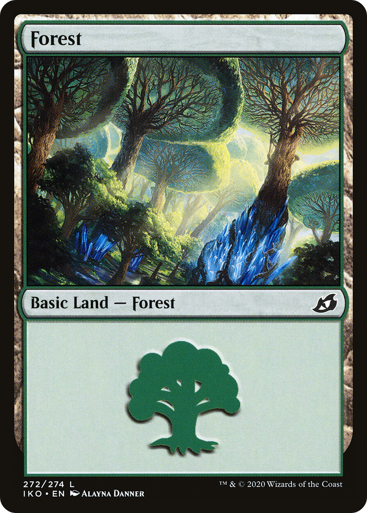 Forest (IKO-272) [Ikoria: Lair of Behemoths] Foil