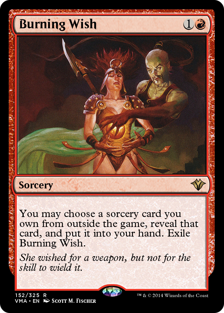 Burning Wish (VMA-152) [Vintage Masters]
