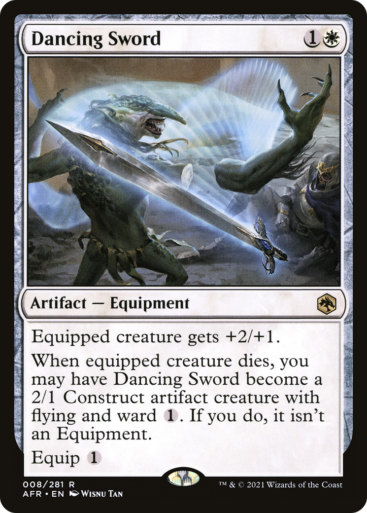 Dancing Sword (AFR-008) [Adventures in the Forgotten Realms] Foil