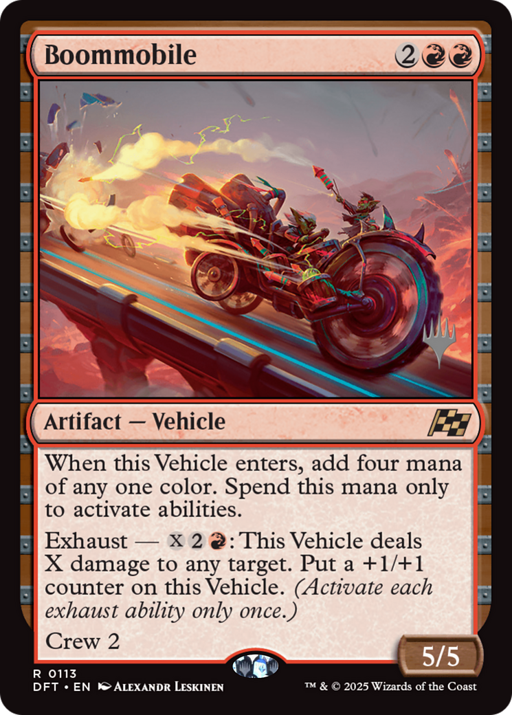 Boommobile (PPDFT-113) [Promo Pack: Aetherdrift] Foil