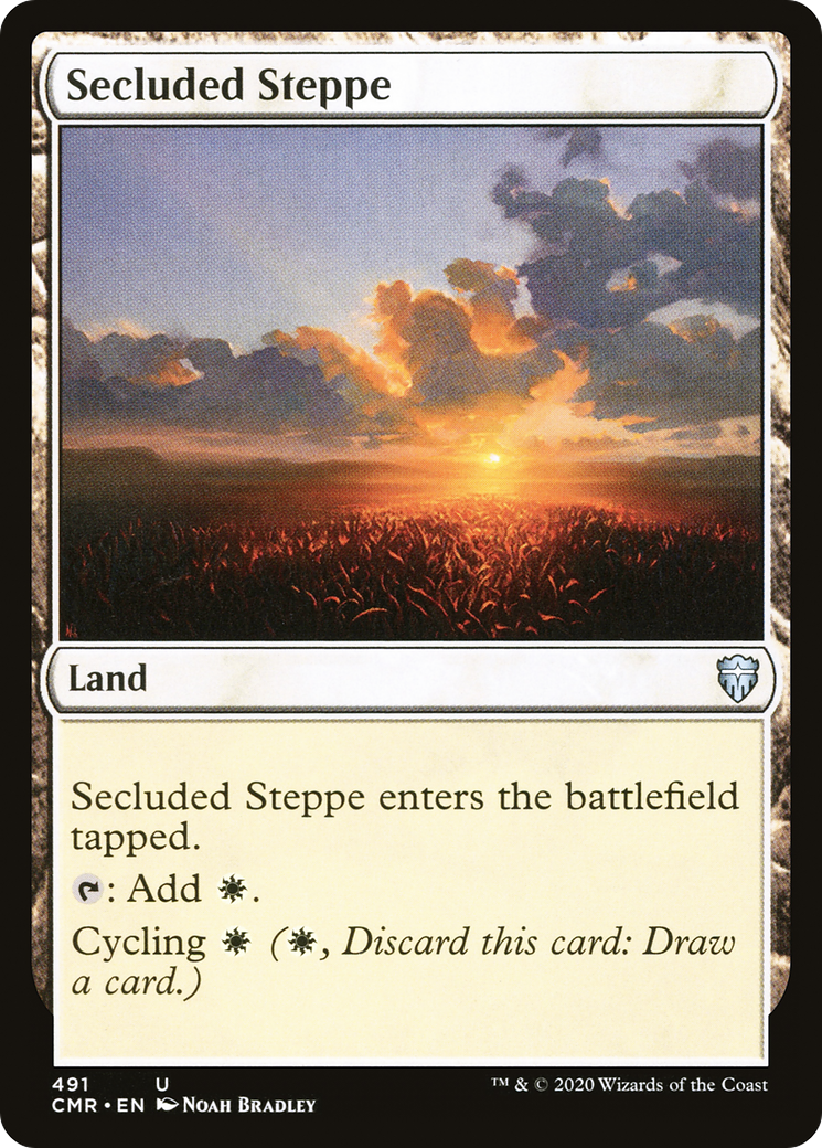Secluded Steppe (CMR-491) [Commander Legends]