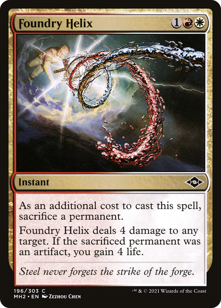 Foundry Helix (MH2-196) [Modern Horizons 2] Foil