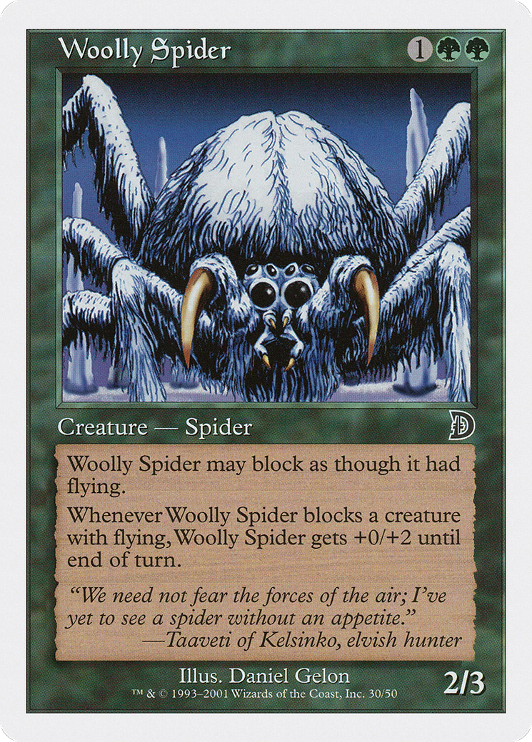 Woolly Spider (DKM-030) [Deckmasters]