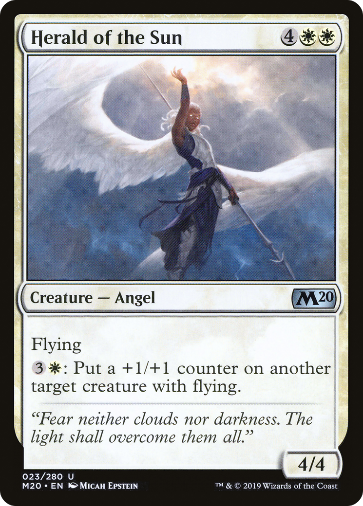 Herald of the Sun (M20-023) [Core Set 2020]