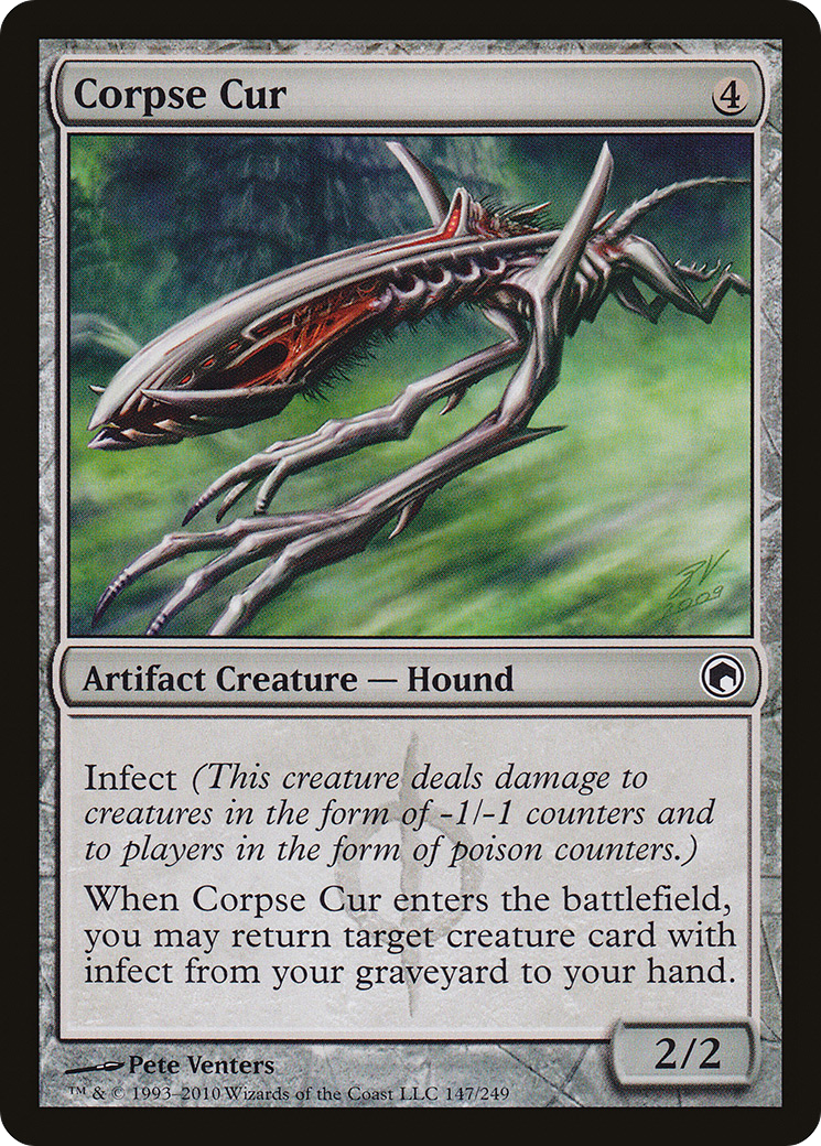 Corpse Cur (SOM-147) [Scars of Mirrodin]