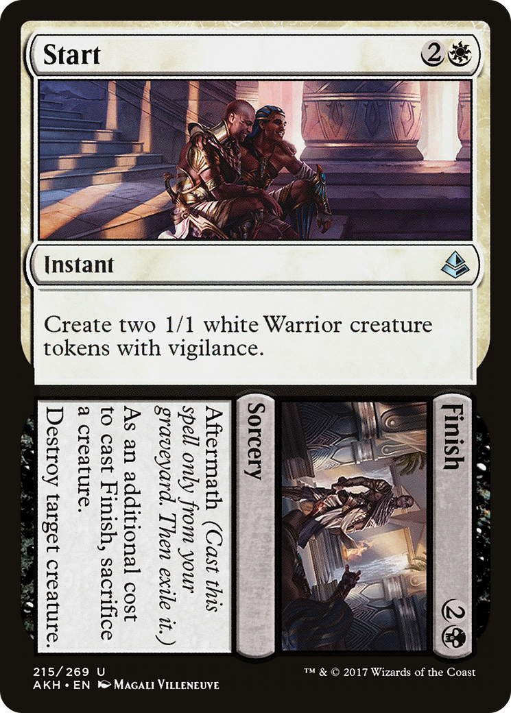 Start // Finish (AKH-215) [Amonkhet] Foil
