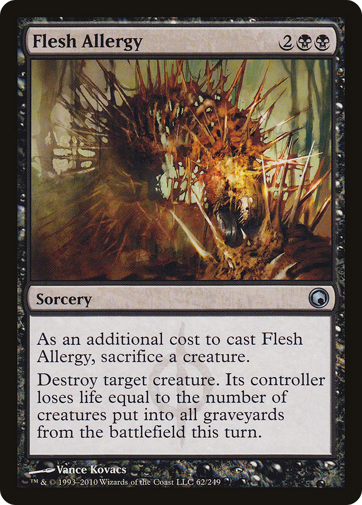 Flesh Allergy (SOM-062) [Scars of Mirrodin]