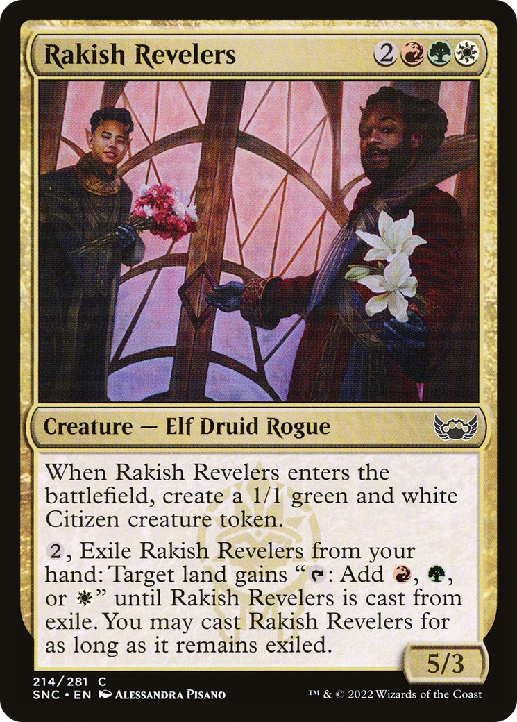 Rakish Revelers (SNC-214) [Streets of New Capenna]