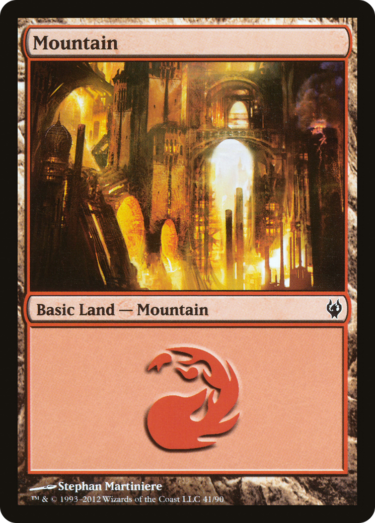 Mountain (DDJ-041) [Duel Decks: Izzet vs. Golgari]