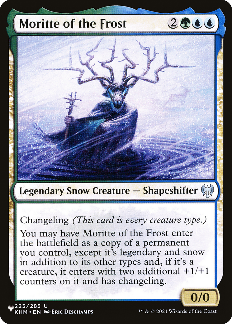 Moritte of the Frost (LIST-KHM-223) [The List]
