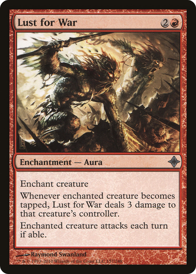 Lust for War (ROE-157) [Rise of the Eldrazi]