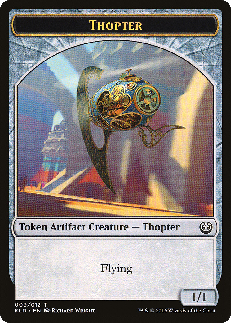 Thopter Token (KLD-009) [Kaladesh Tokens]
